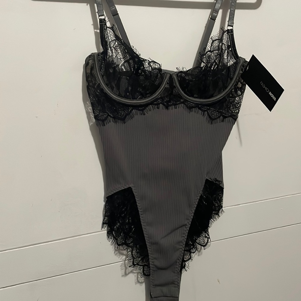 Flirty cuddles lace teddy